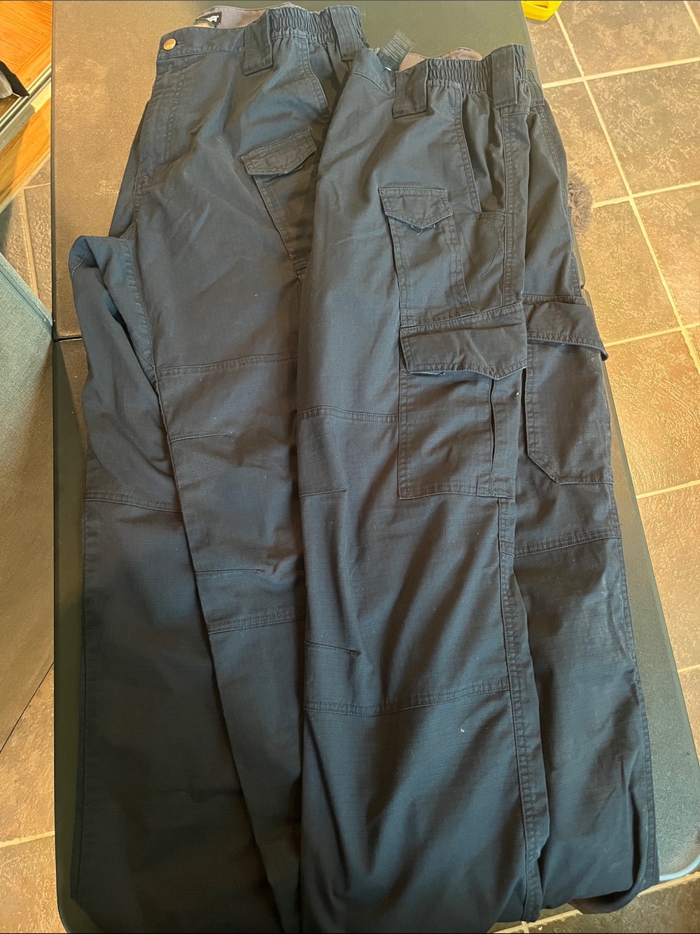 2 pair of Men's CQR Pants - Navy Blue